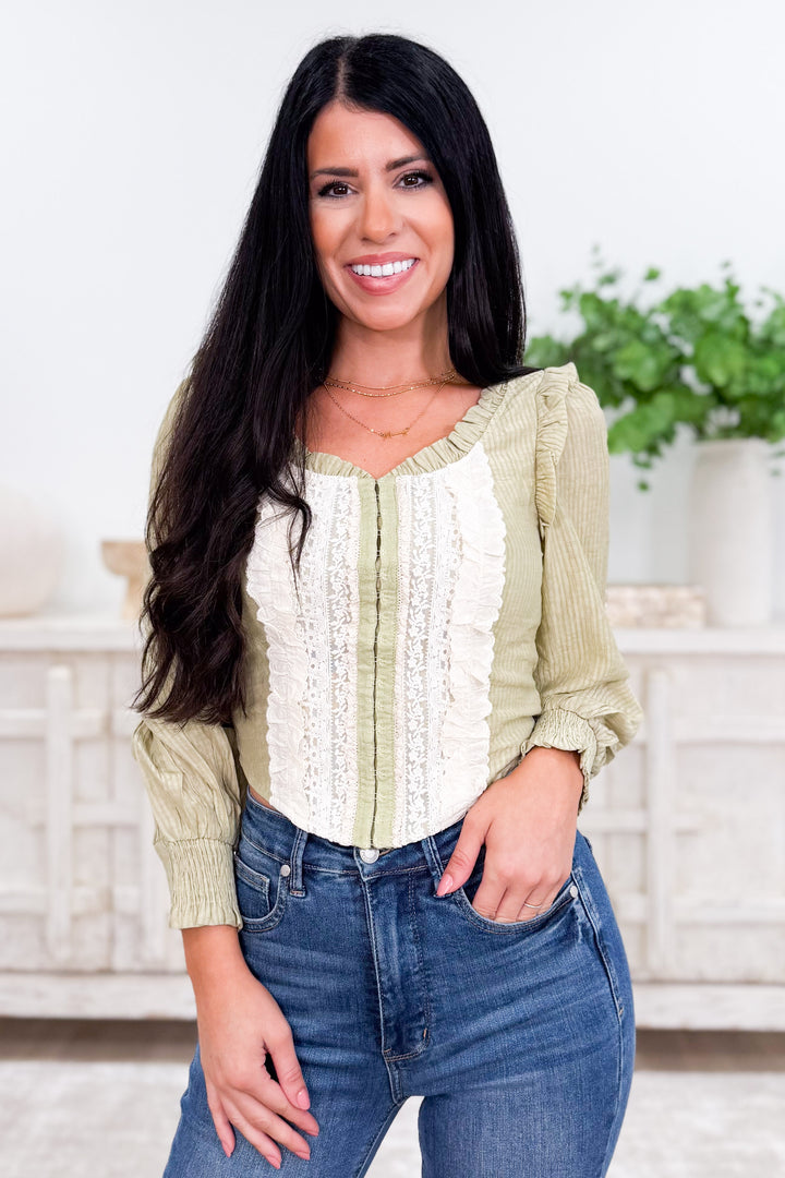 Sweetly Smocked Top - 2 Colors!