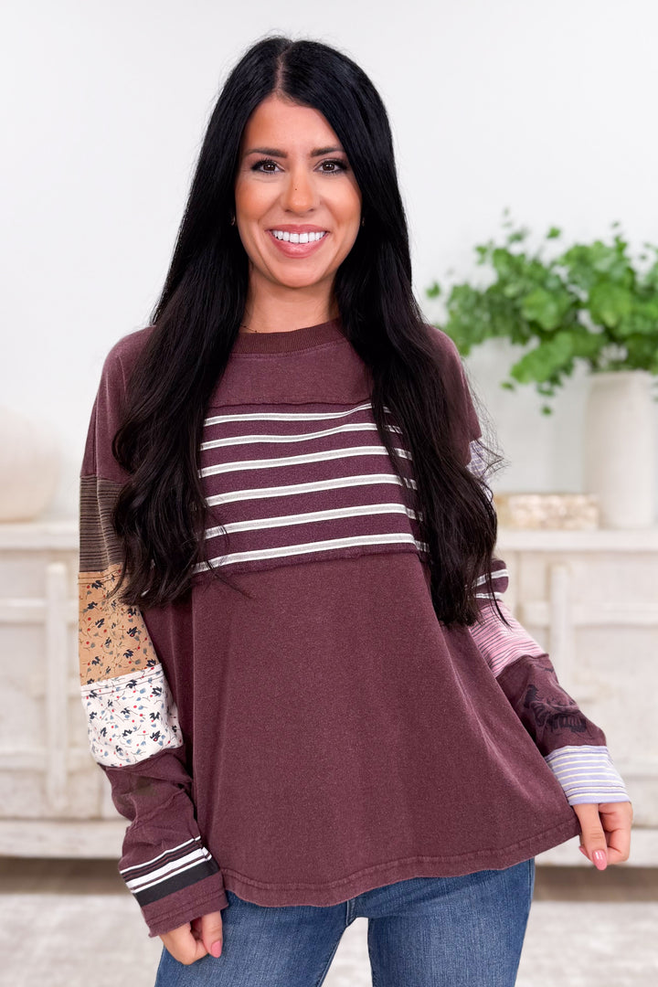 Smiling Bright Stripe Pullover - 2 Colors!