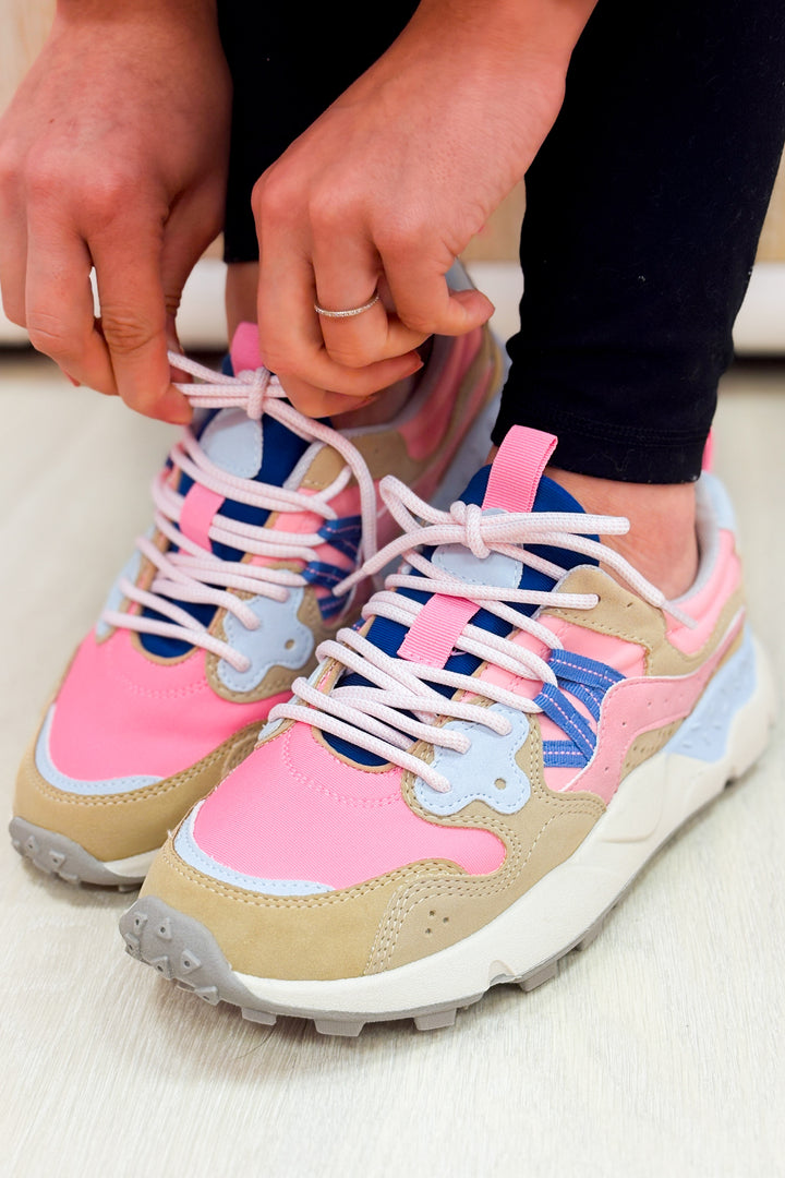 MIA Field Sneakers - Pink Multi