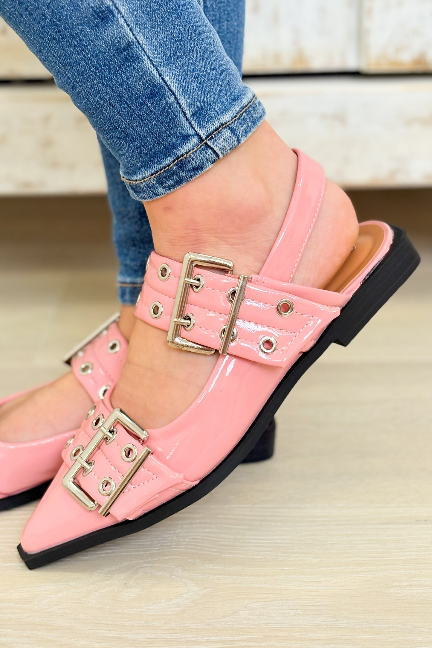 Bel Air Chic Pointed Grommet Flats - Multiple Colors!