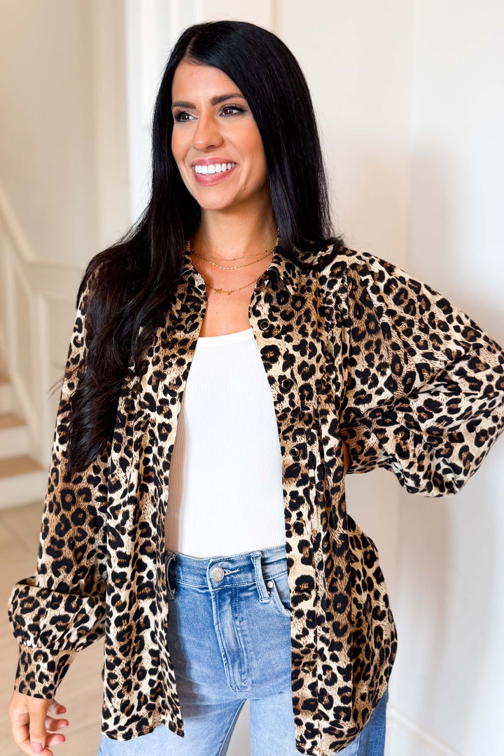 Wildly Chic Leopard Top
