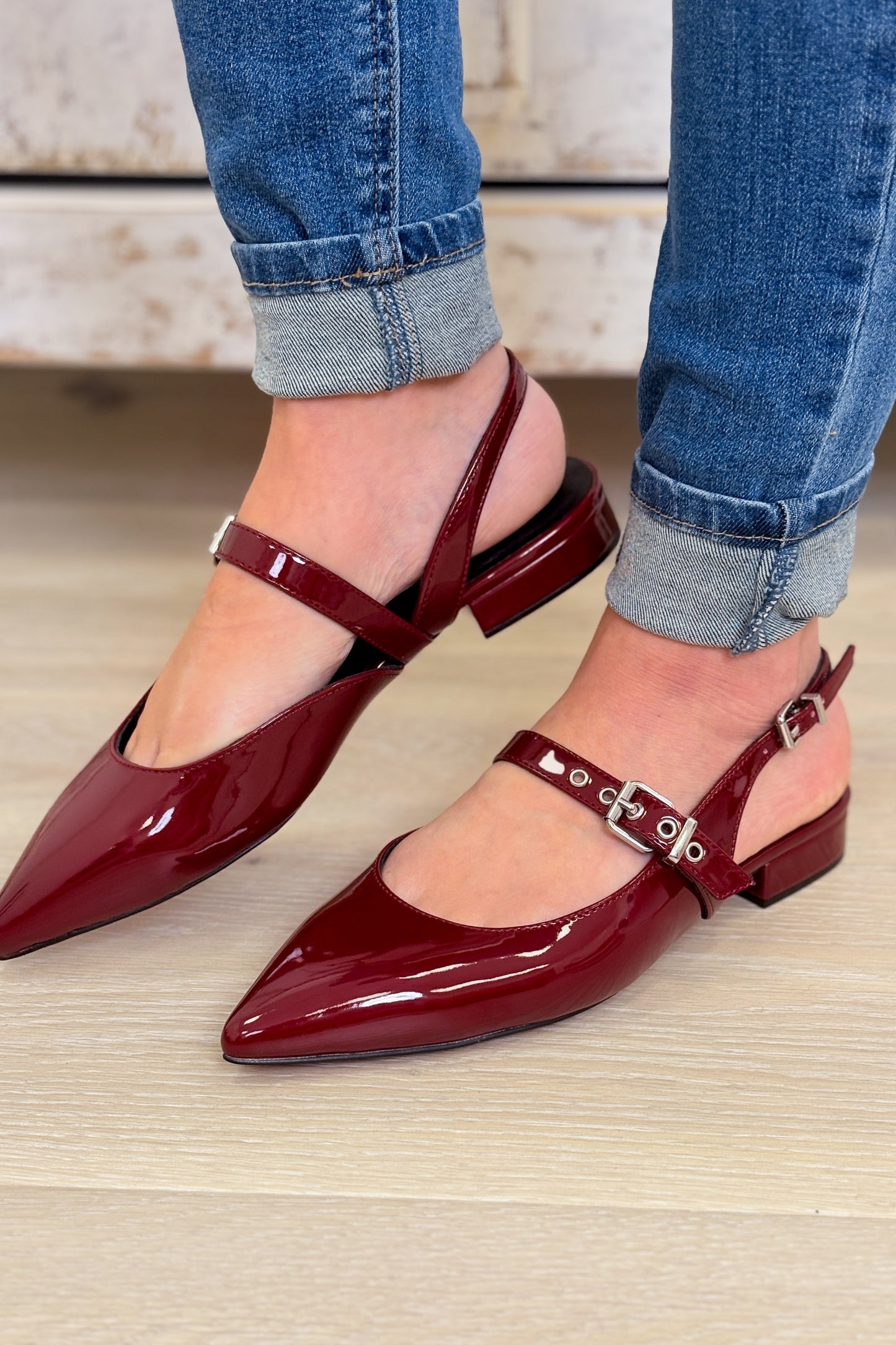 MIA Aree Shoes - Burgundy