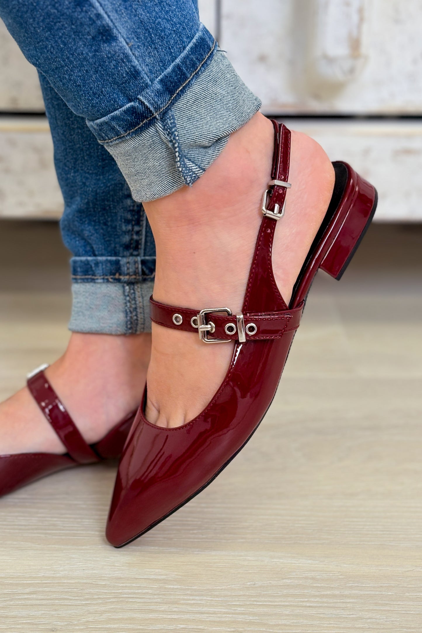MIA Aree Shoes - Burgundy
