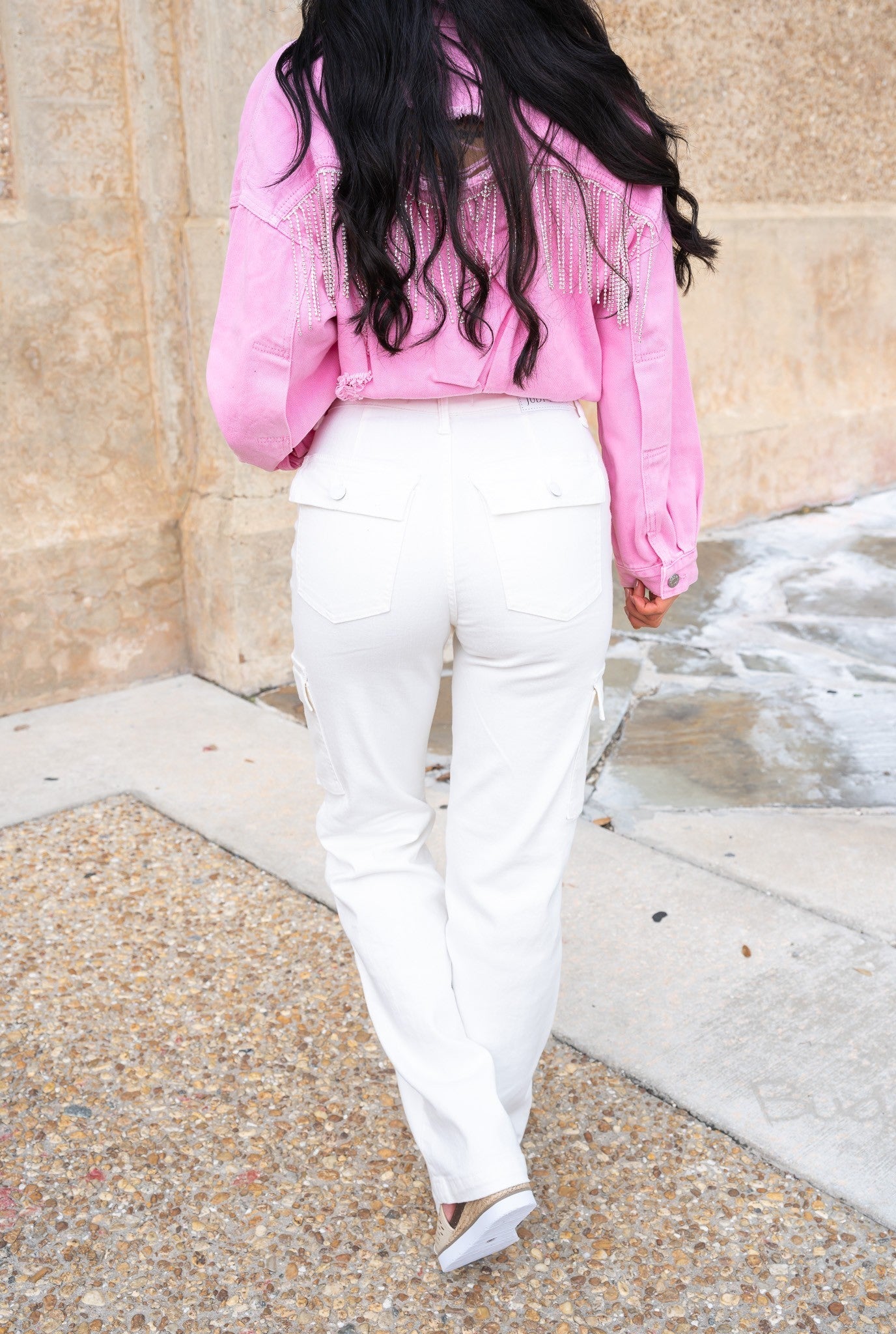 Cloud 9 By Judy Blue High Rise Cargo Straight Jeans *JB