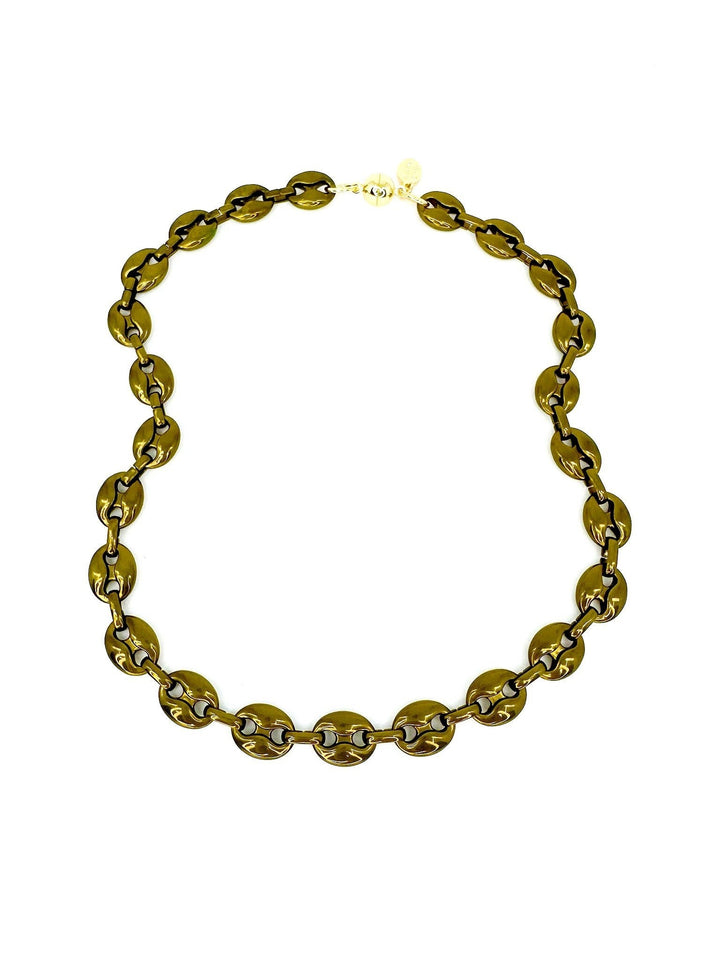 Alaia Necklace - Liquid Metallic Lemongrass