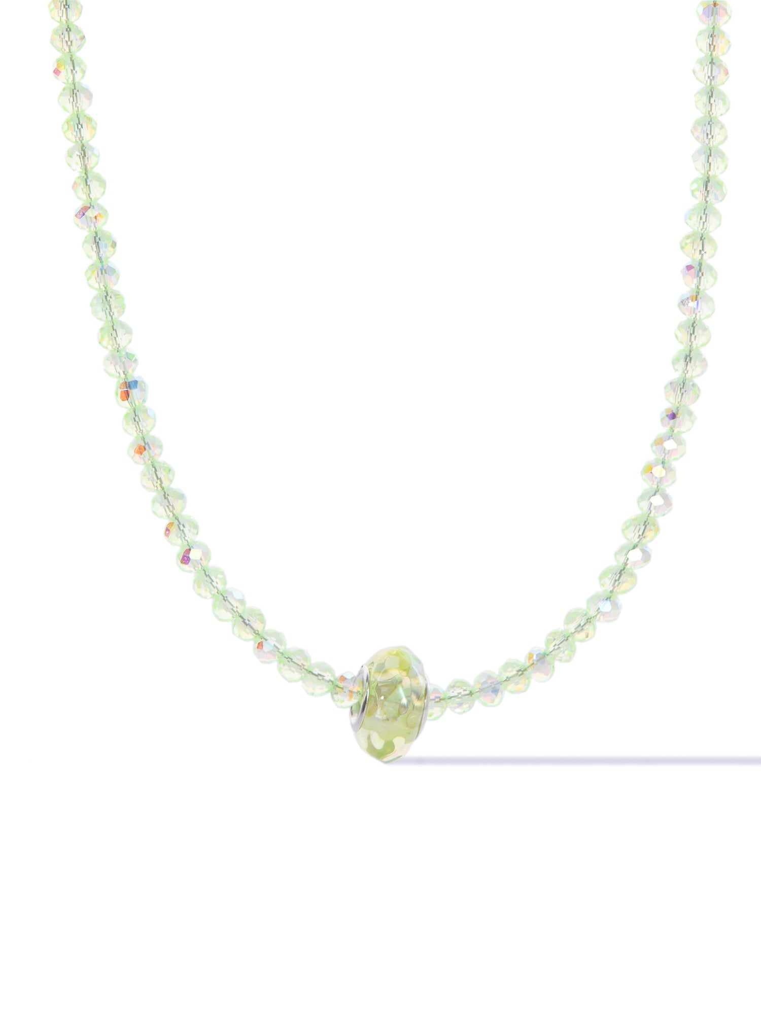 In The Summertime Necklace - Neon Lemon