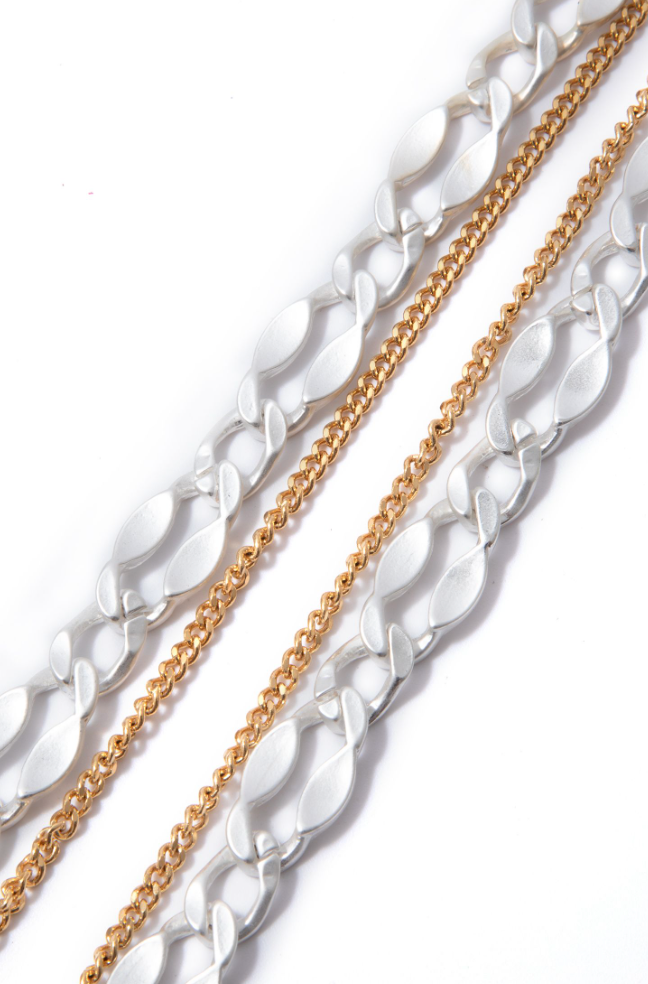 It's A Wonderful Life Necklace Liquid Metallic - Multiple Colors!