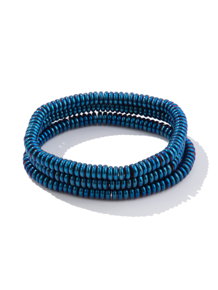 Jessie Bracelet Set - Metallic Midnight