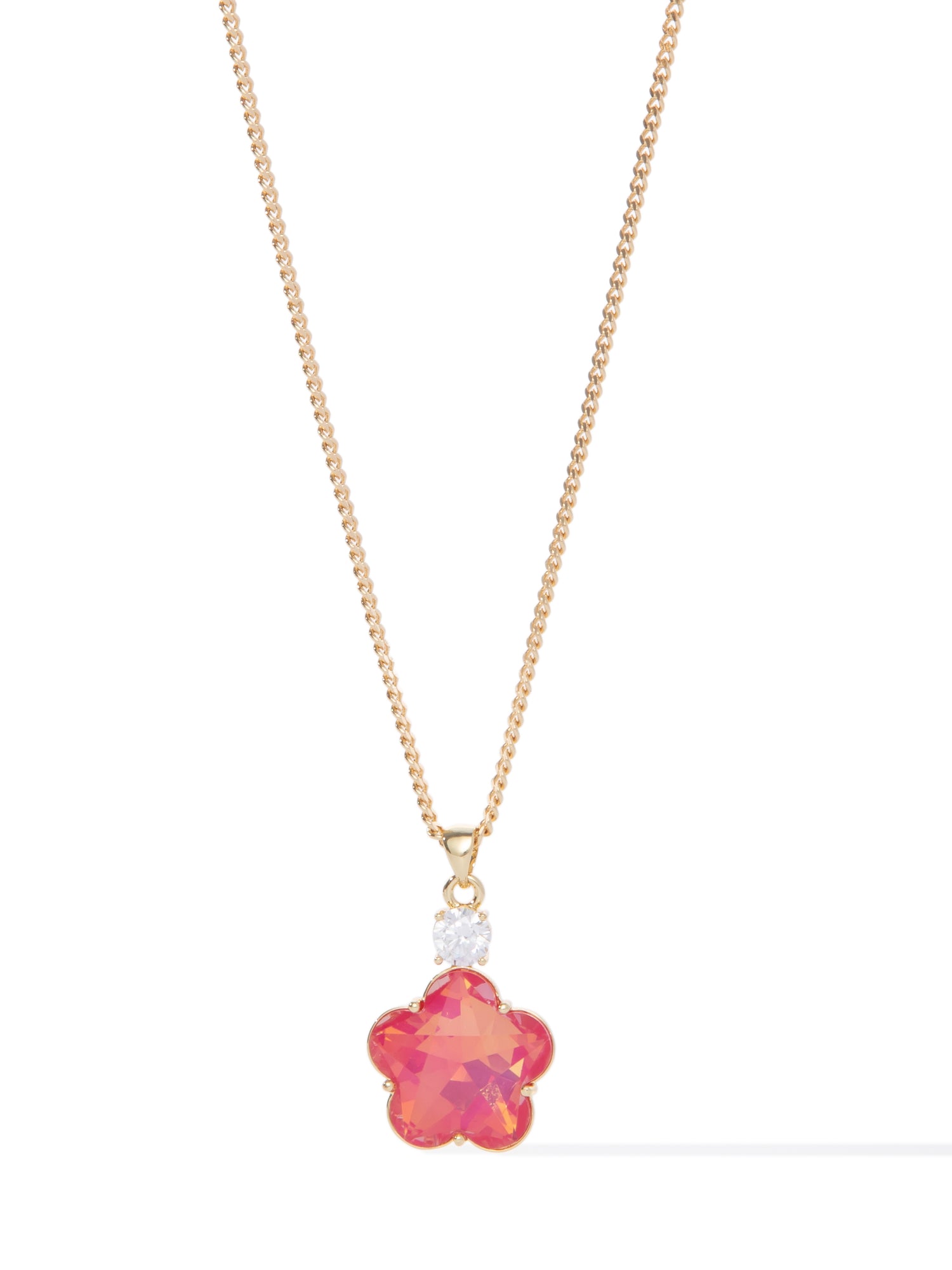 La Vie En Rose Necklace - Gold Kiss