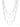 Lively Droplets Multi Layered Necklace - Silver