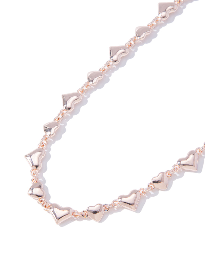 Love Me Necklace - Light Rose Gold