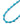 Love Me Necklace - Metallic Mermaid Blue