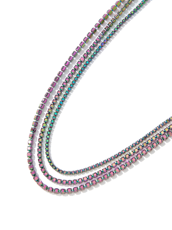 Love Stitch Multi Layered Necklace - Mystic