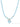 Lover Necklace - Aqua Haze