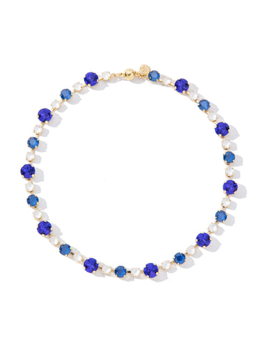 Lucy In The Sky Necklace - Denim White