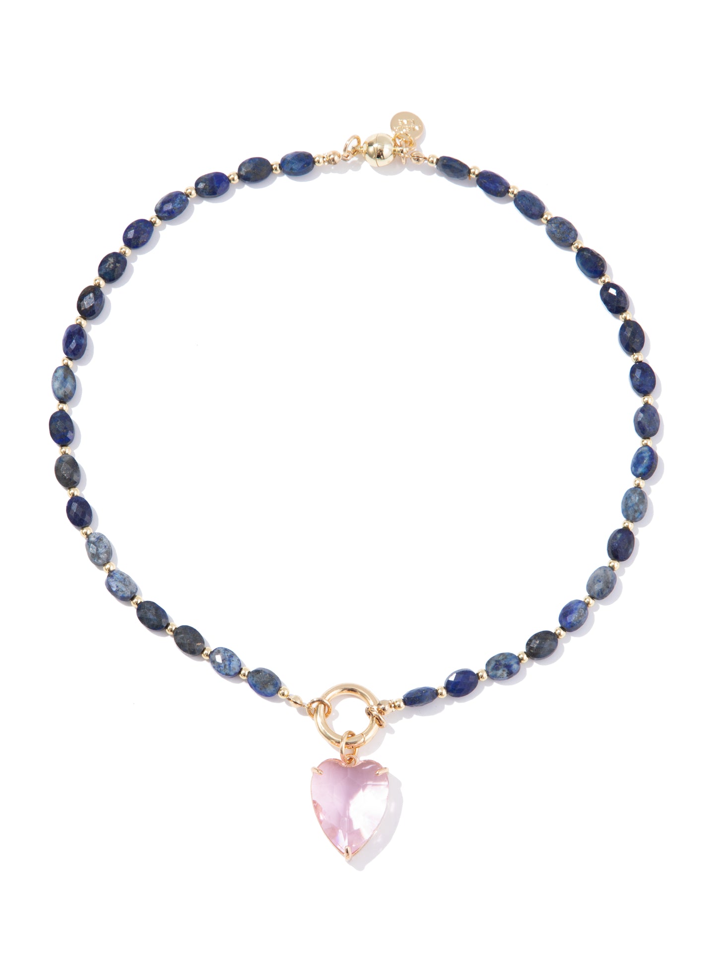 Lyra Necklace - Blue Rose