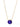 Madrid Necklace - Gold Blue