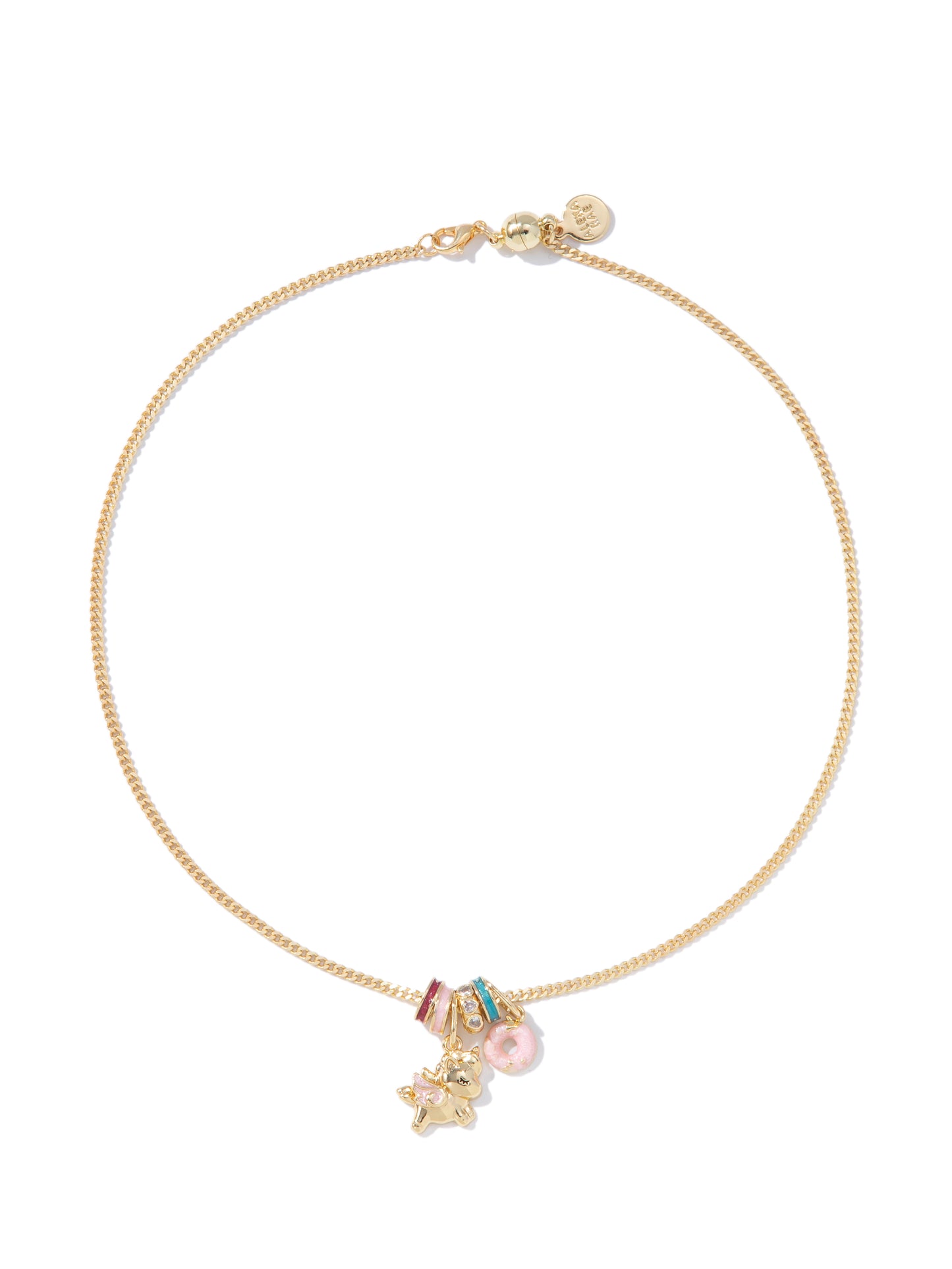 Magical Moments Necklace - Gold Unicorn Wishes