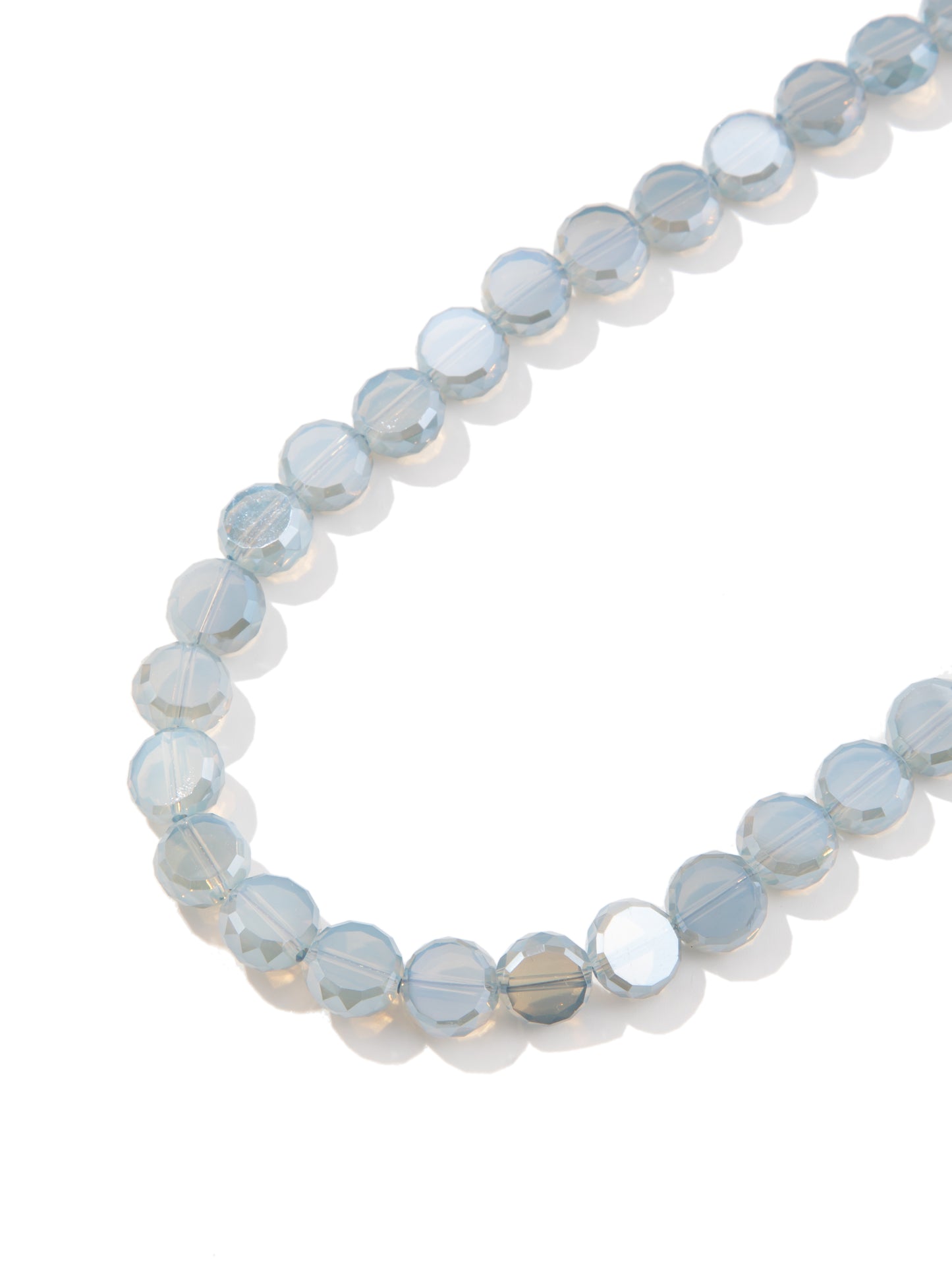 Mic Drop Mega Midnight Necklace - Opal Grey