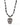 Midnight Skull Necklace - Dark Night
