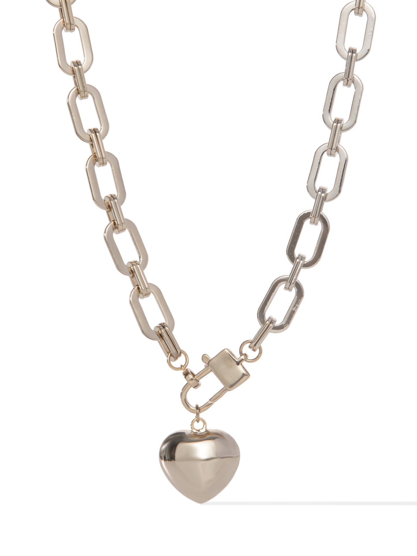Mimi Necklace - Metallic Linen