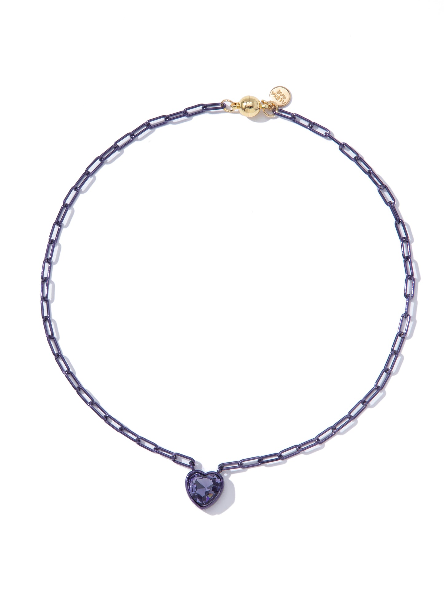 Moonlit Melody Necklace - Blueberry Crush