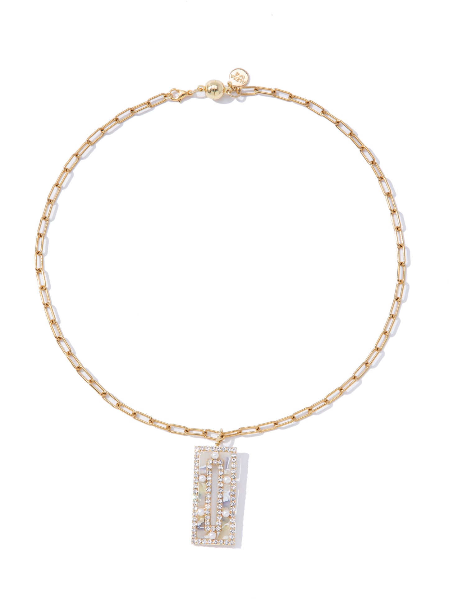 Hira Necklace - Gold Spring Mist