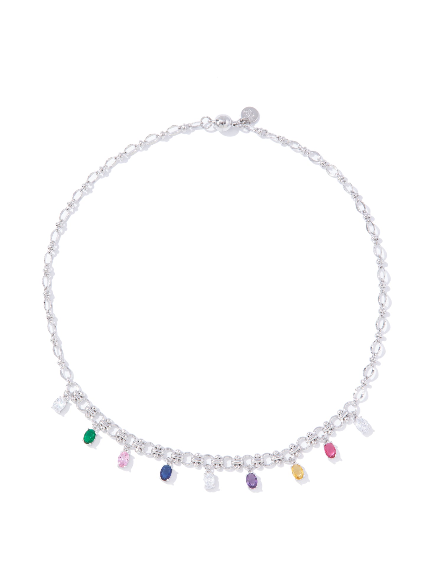 NY Lights Necklace - Silver