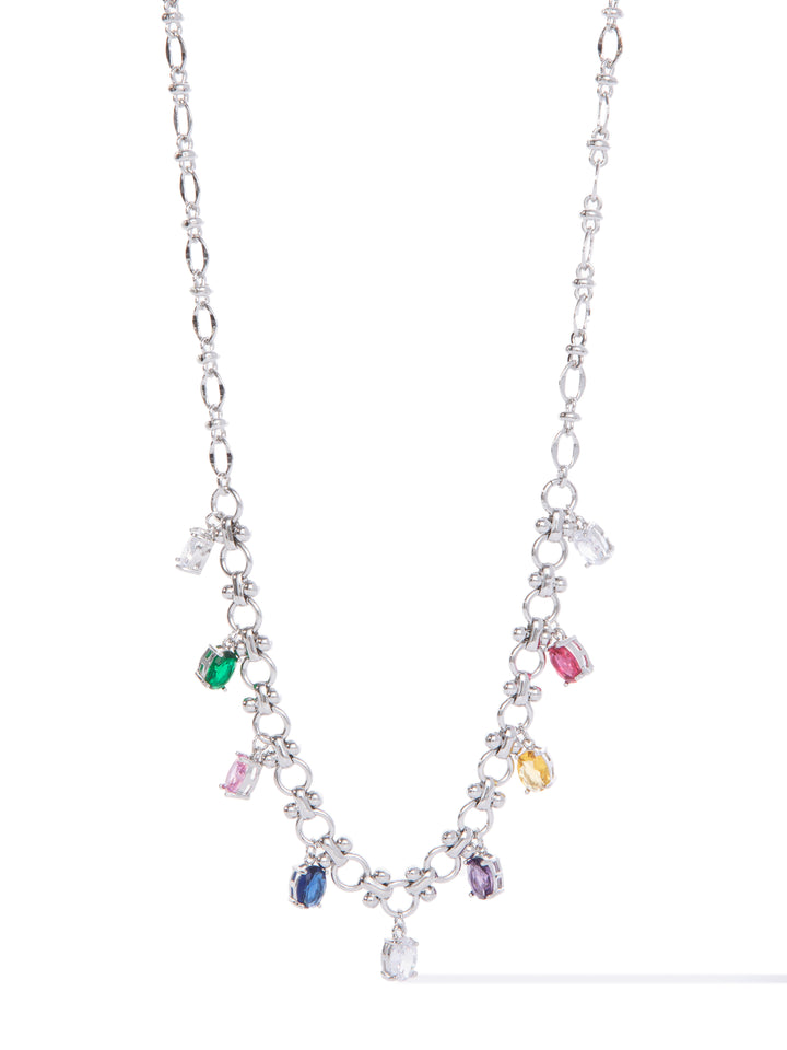 NY Lights Necklace - Silver