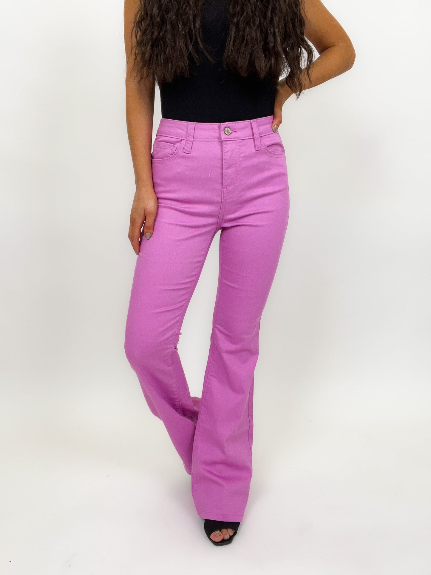 Zenana High Rise Bootcut Denim Pants