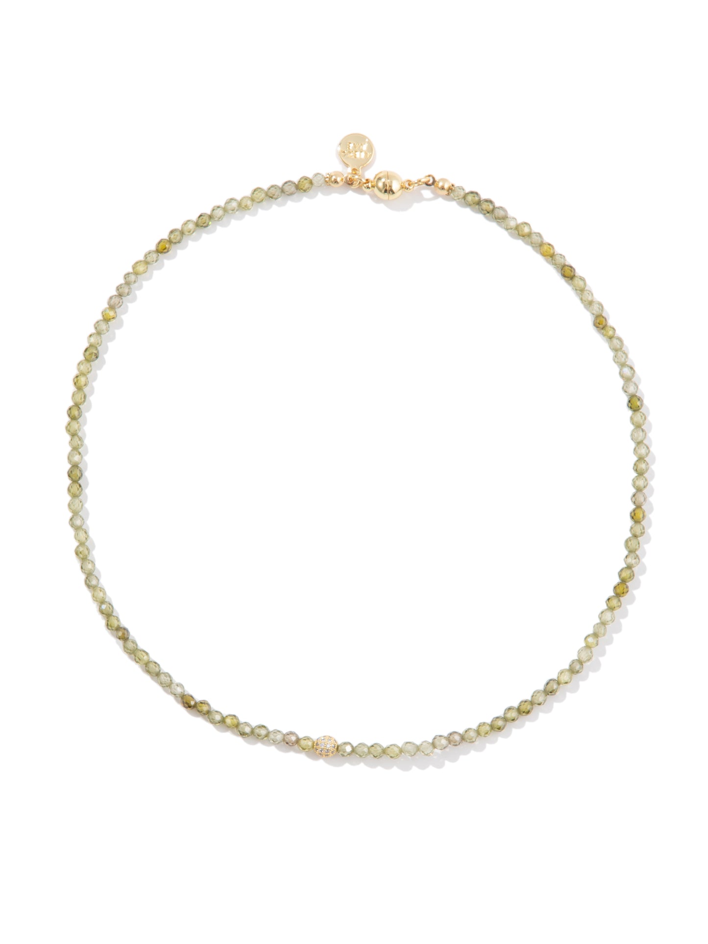Off Track Necklace - Nocturne Moss