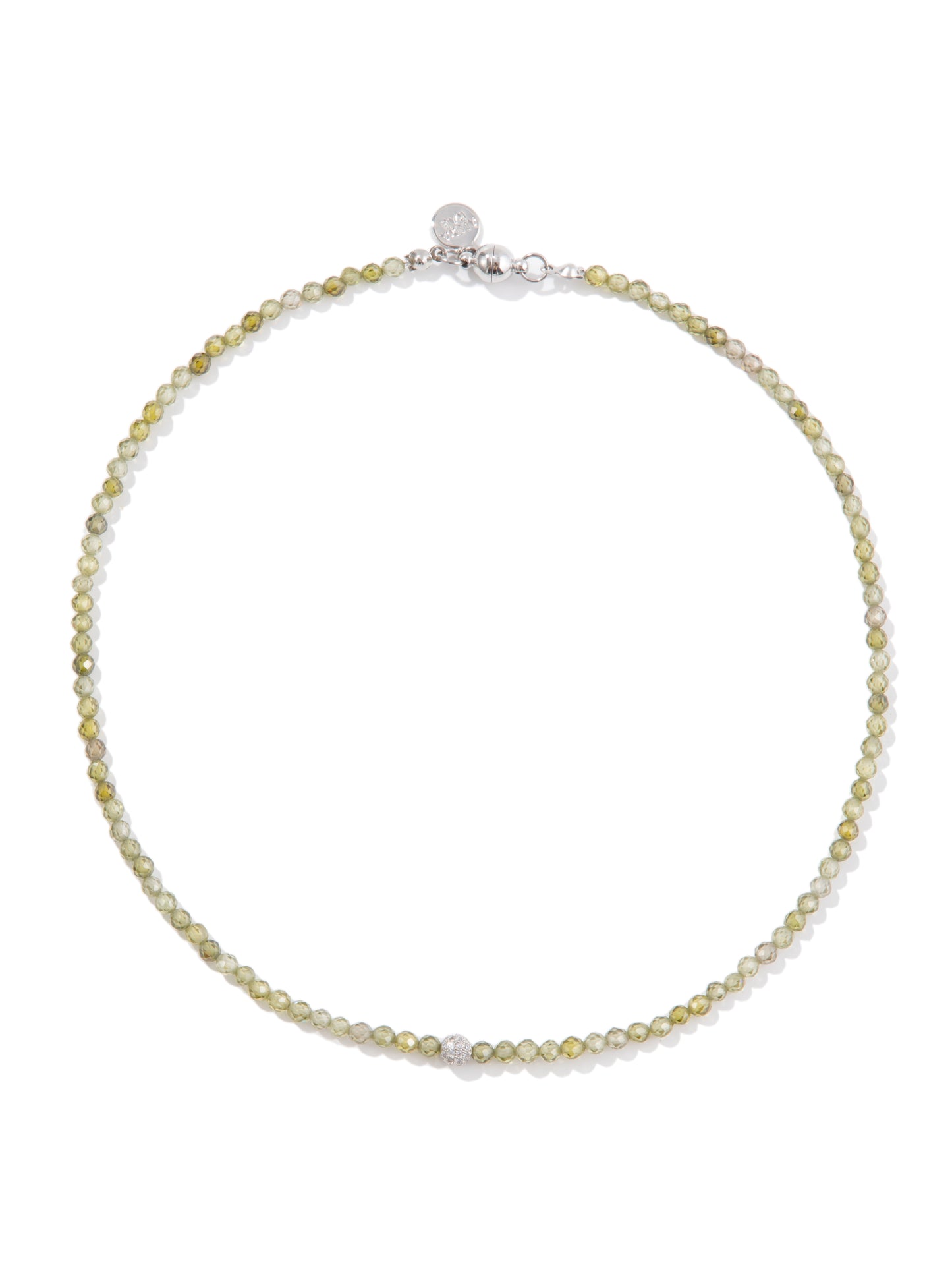 Off Track Necklace - Nocturne Moss