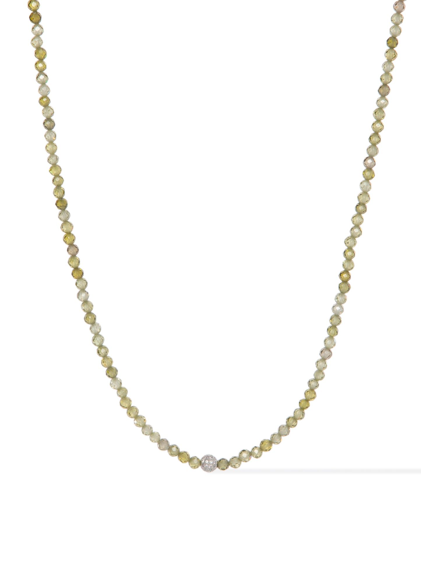 Off Track Necklace - Nocturne Moss