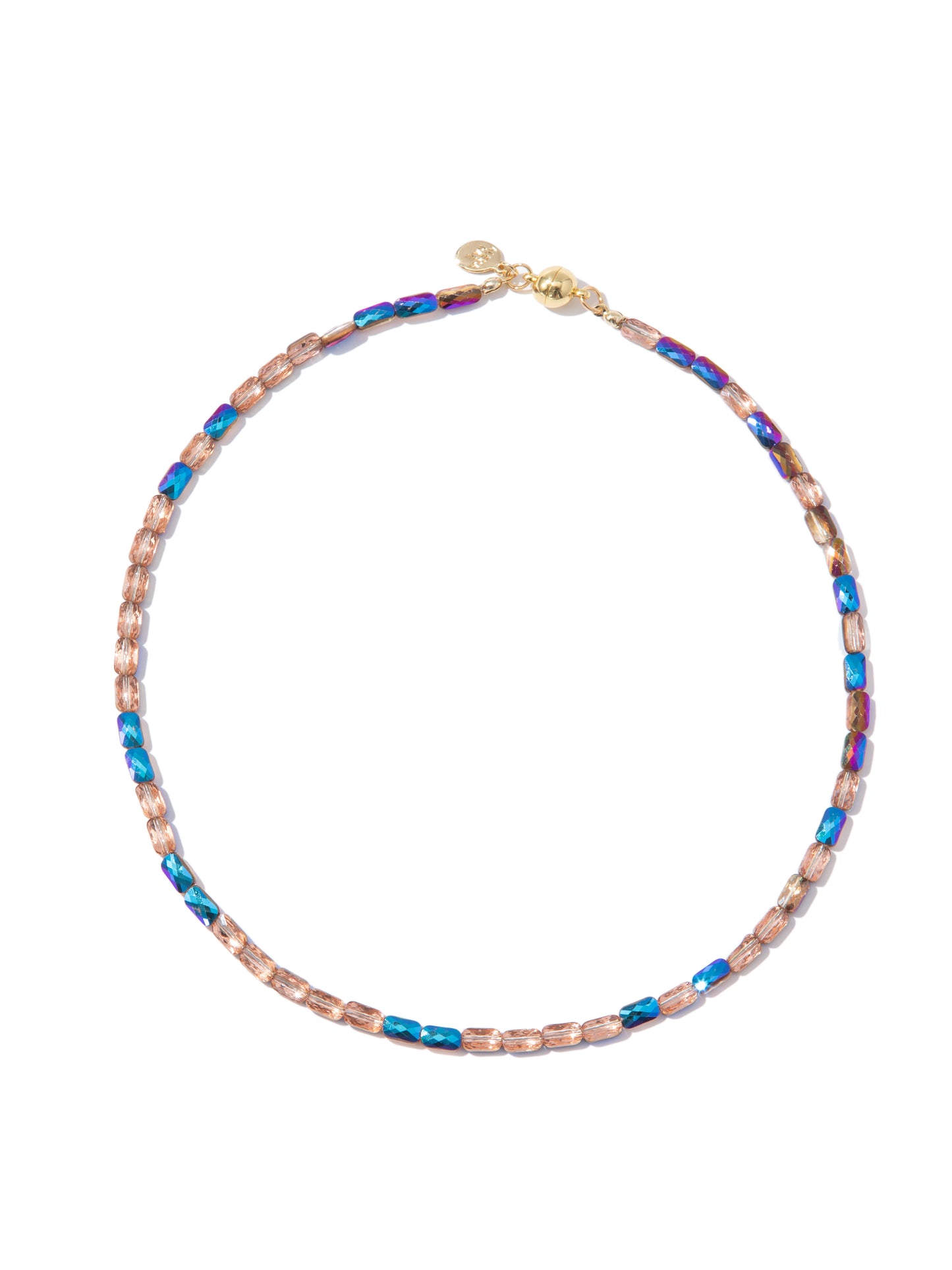 One More Try Necklace - Midnight Rose