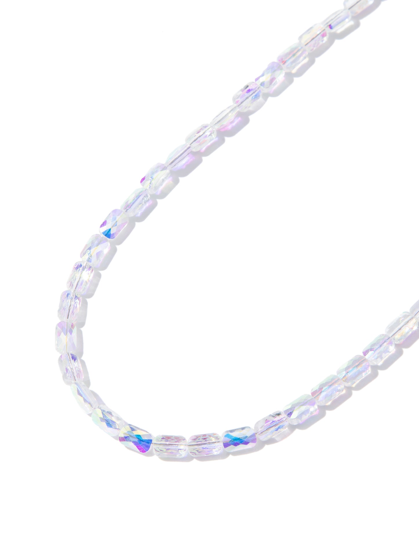 One More Try Necklace - Snow Glow
