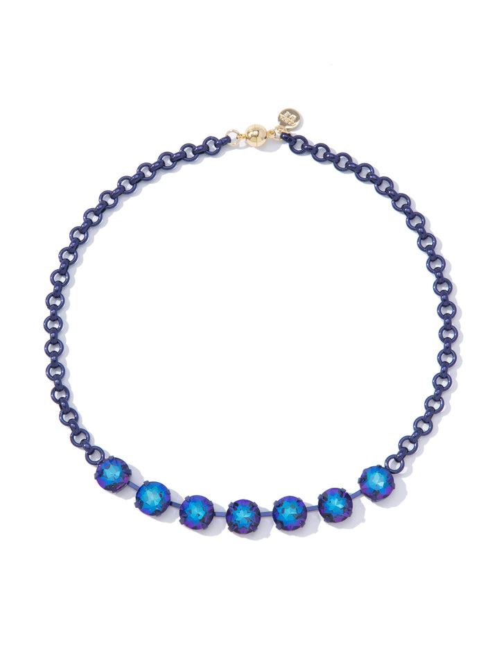 One Way Or Another Necklace - Metallic Midnight