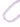 Pop Culture Necklace - Neon Lilac