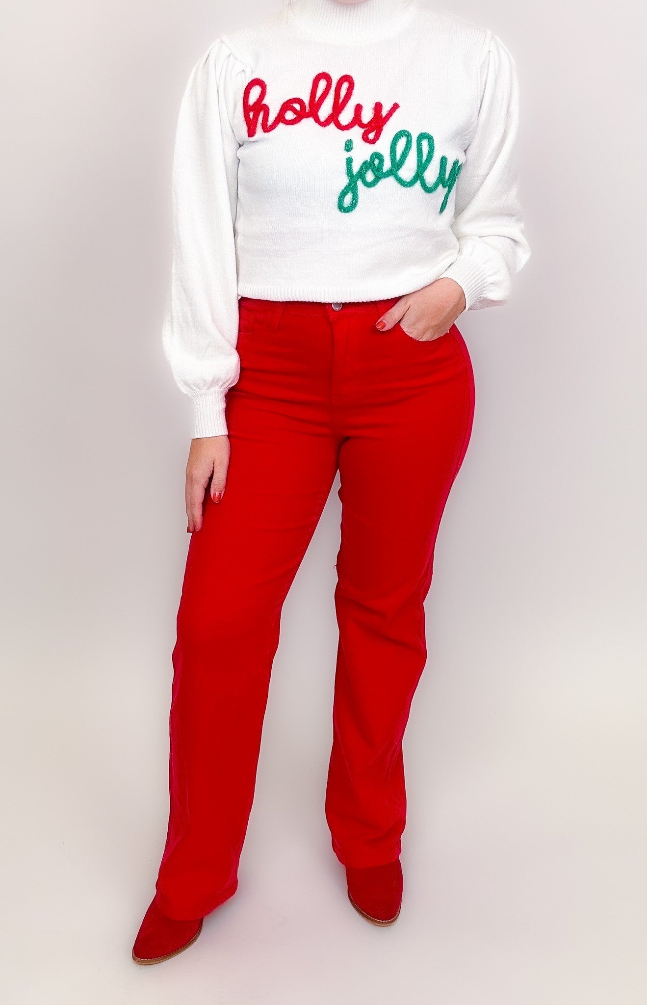 Judy Blue Red Hot Chili Peppers 90's Straight Jeans