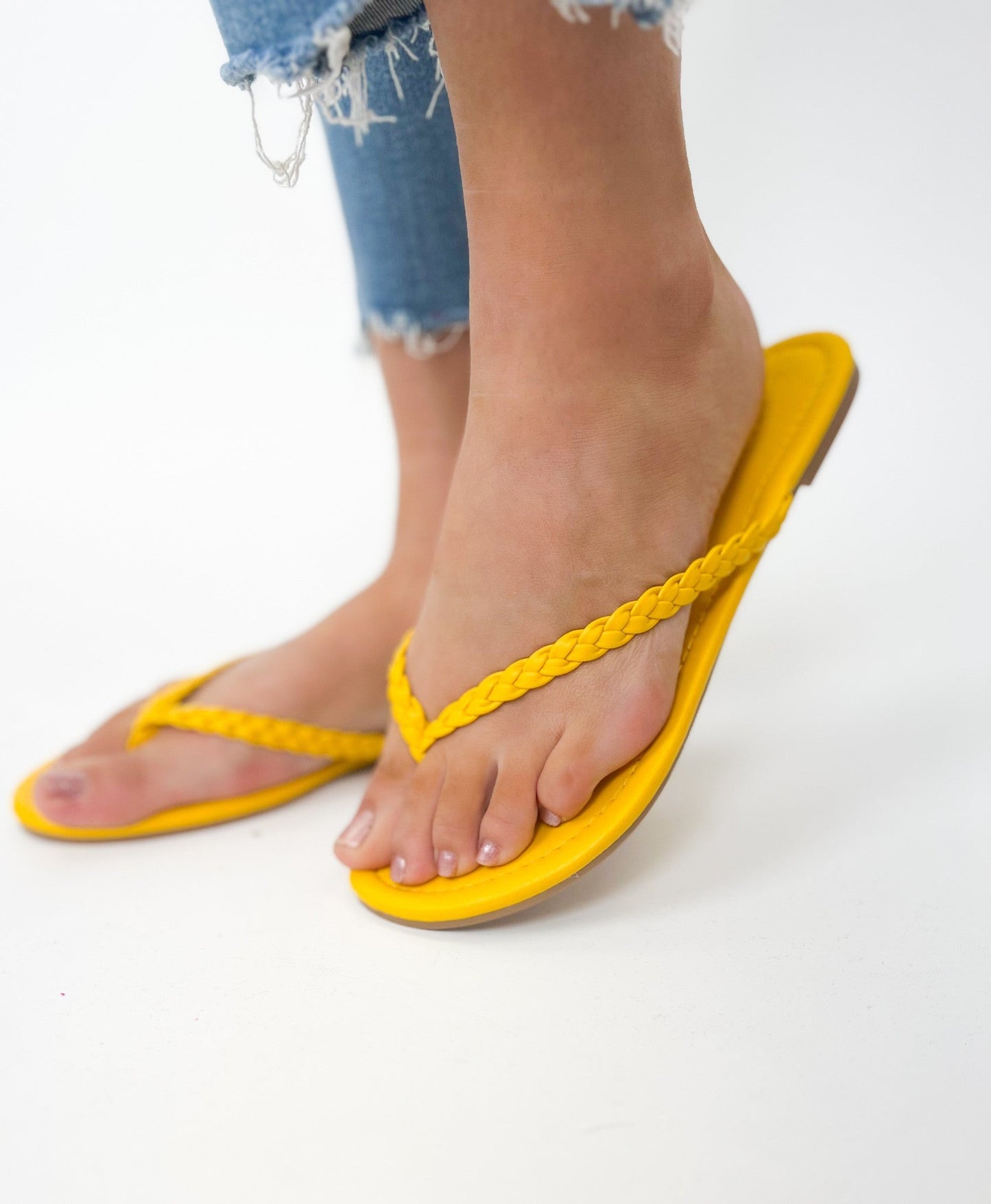 Single Sole Flip Flop Sandals - 5 Colors!