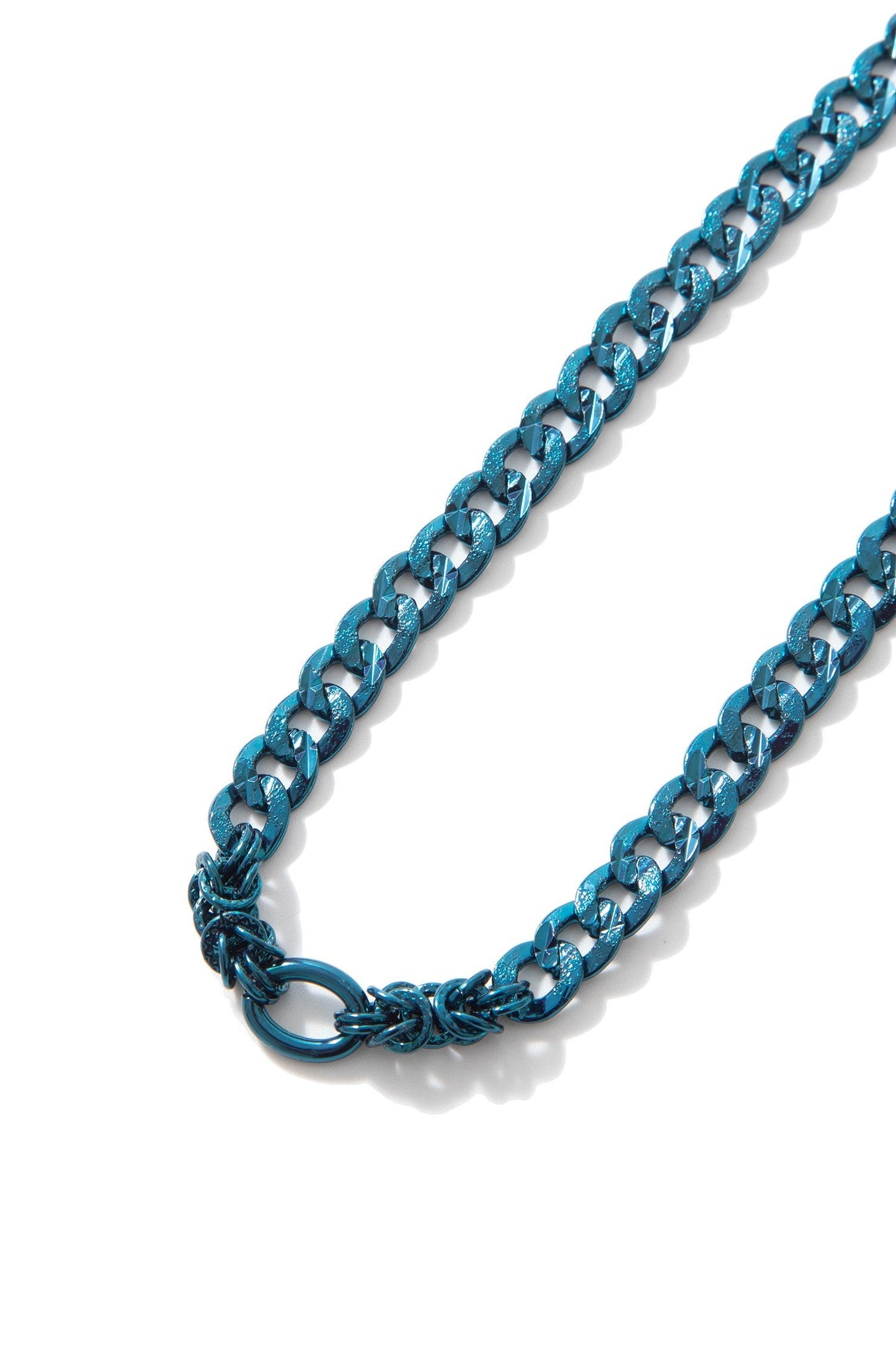 Ride The Wind Necklace - Liquid Metallic Peacock