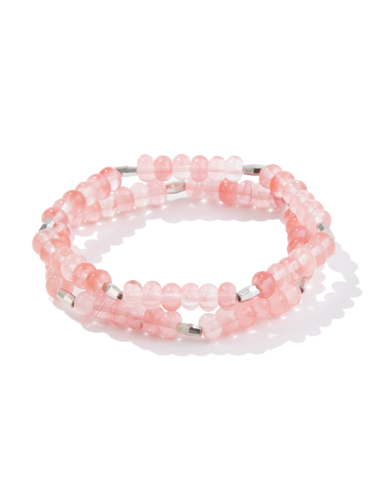 Rosy Bracelet Set - Rose