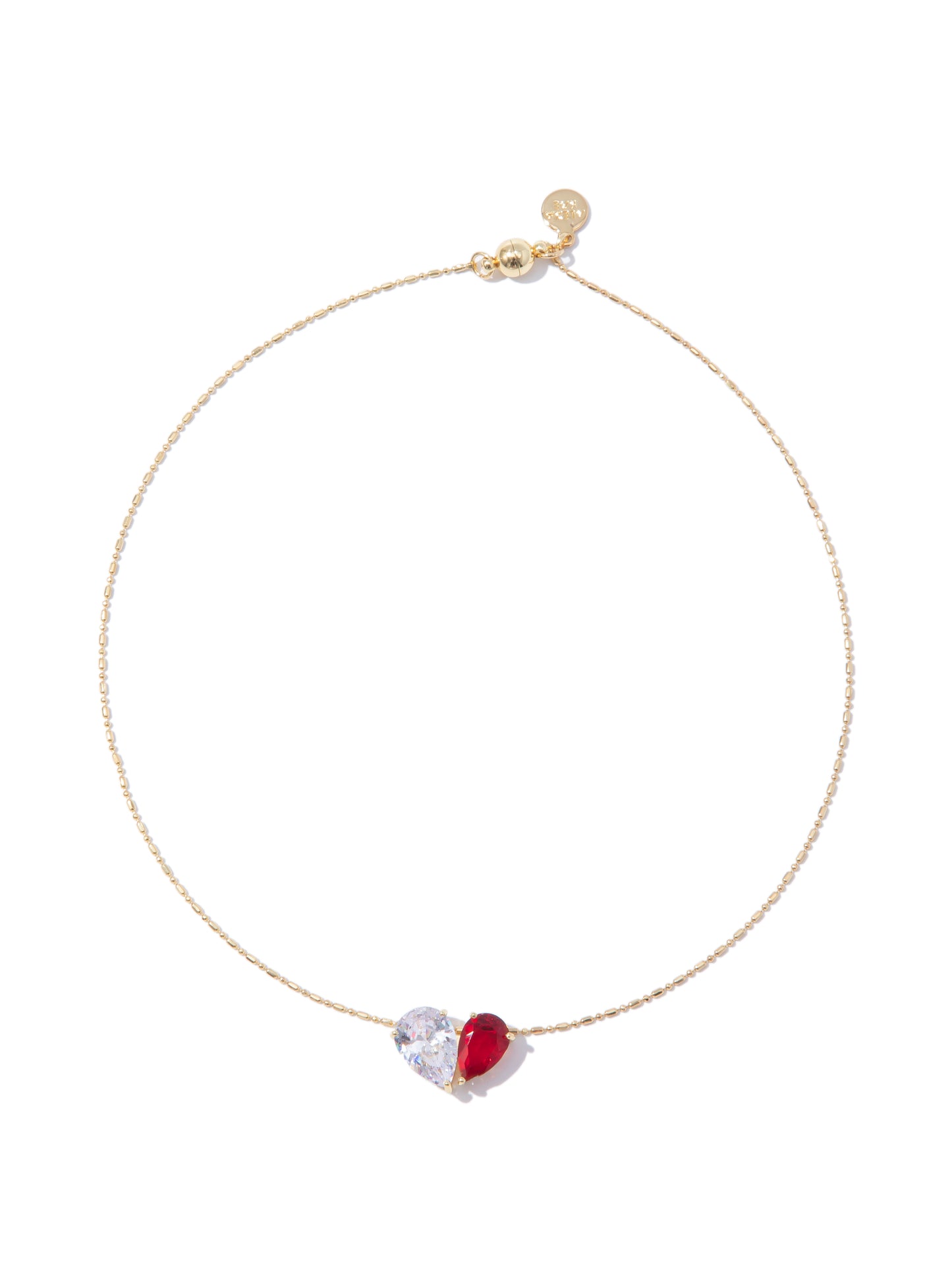 Ruby Heart Necklace