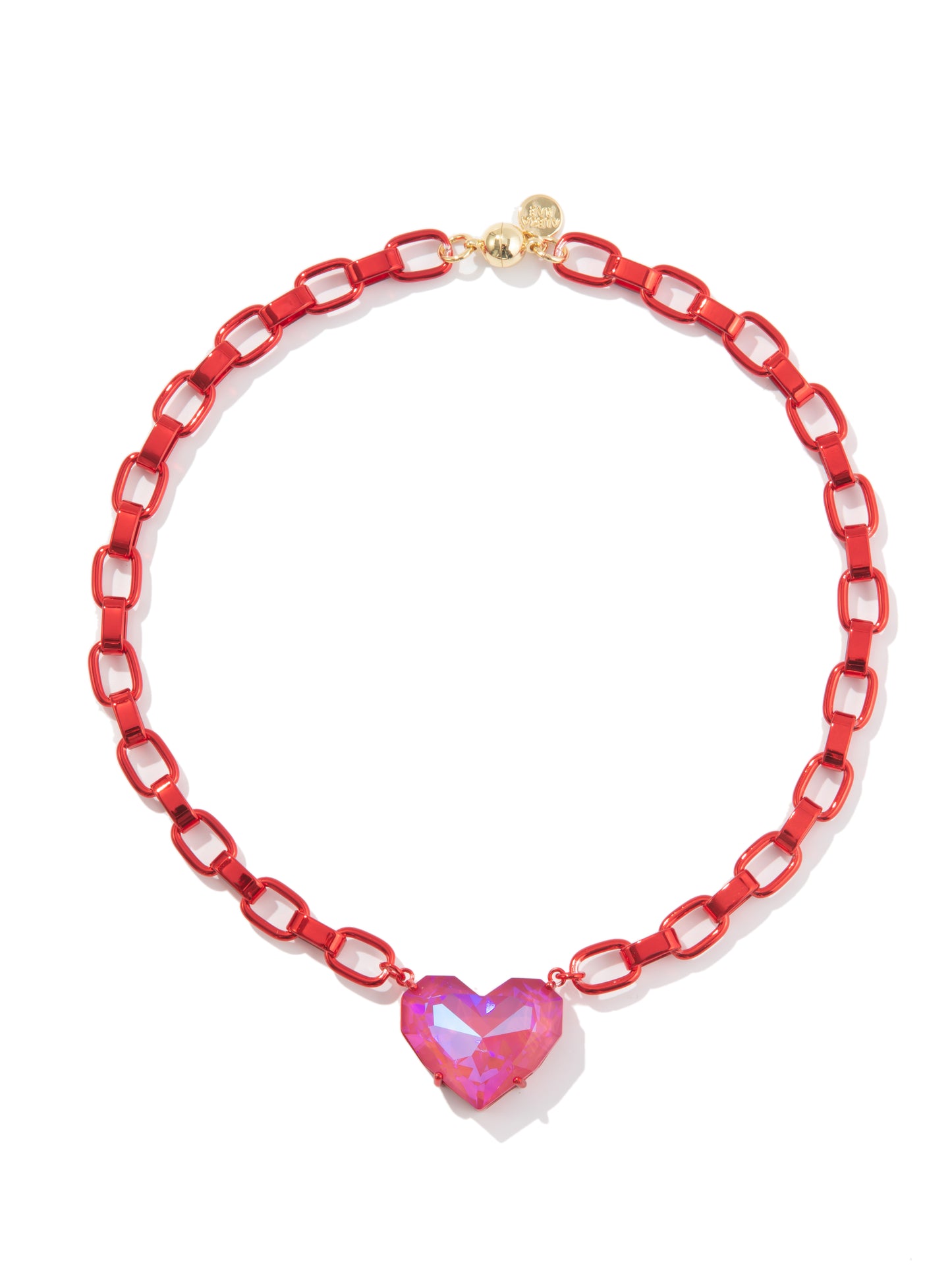 Summer Love Necklace - Metallic Rouge
