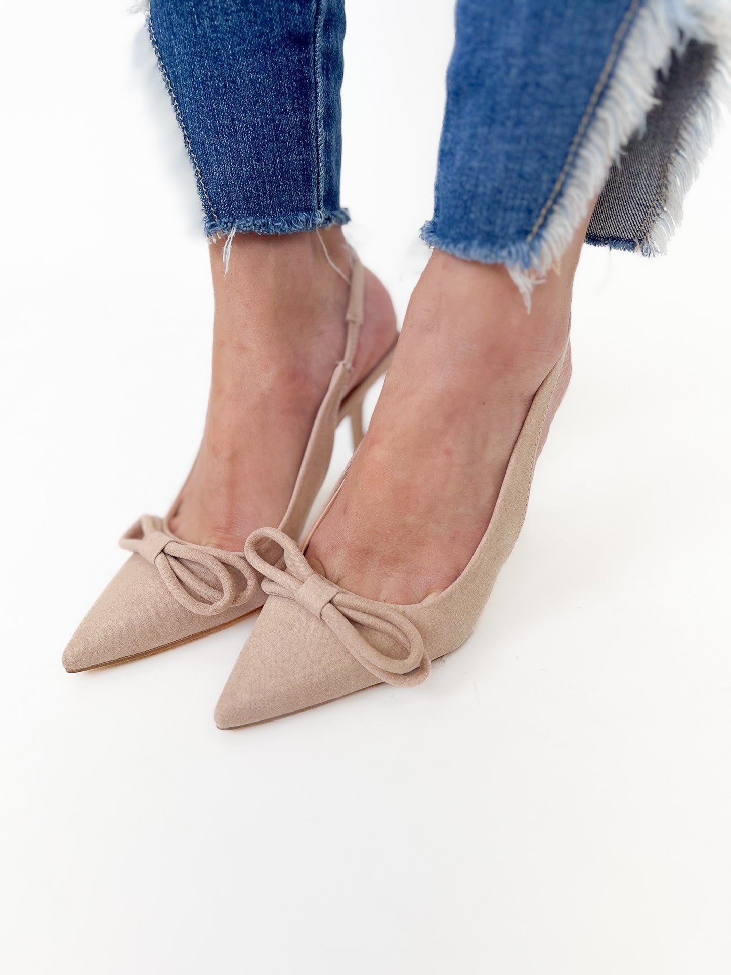 Anne Michelle Flora Slingback Heels