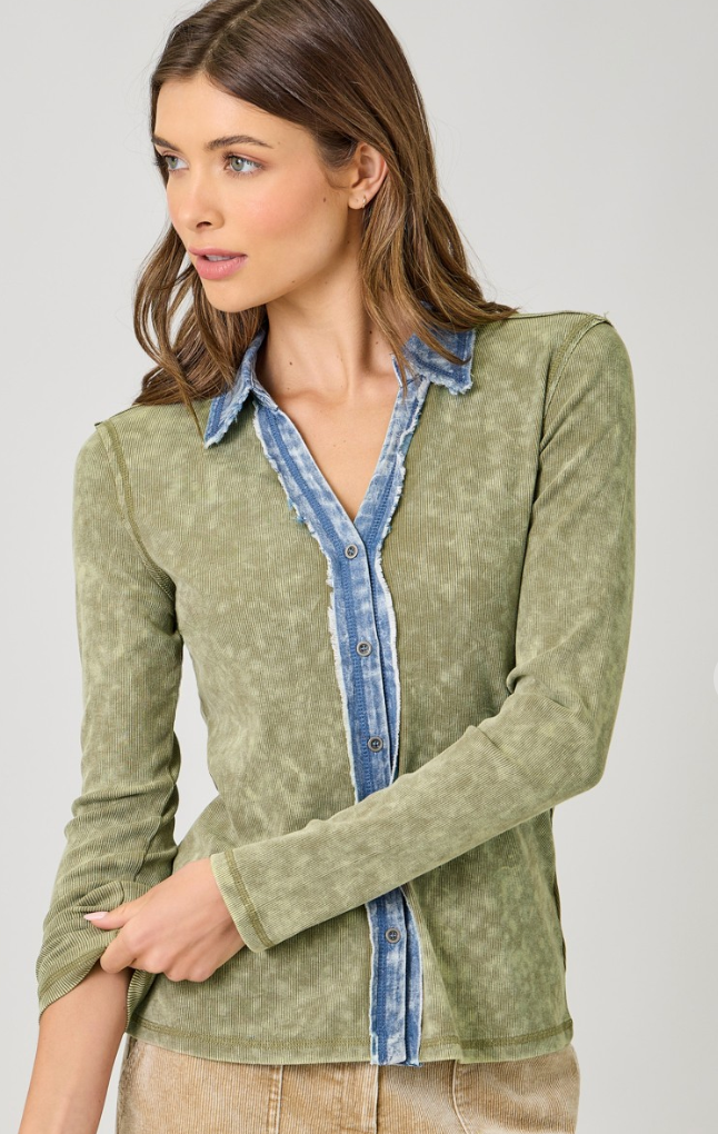 Rock It Your Way Button Down Top - 8 Colors!