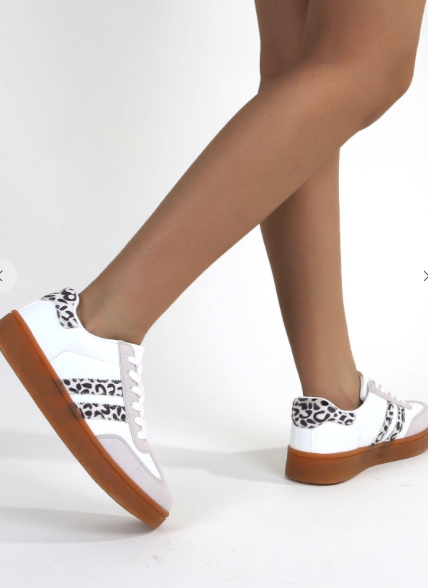 Lisa Gum Sole Sneakers - Leopard