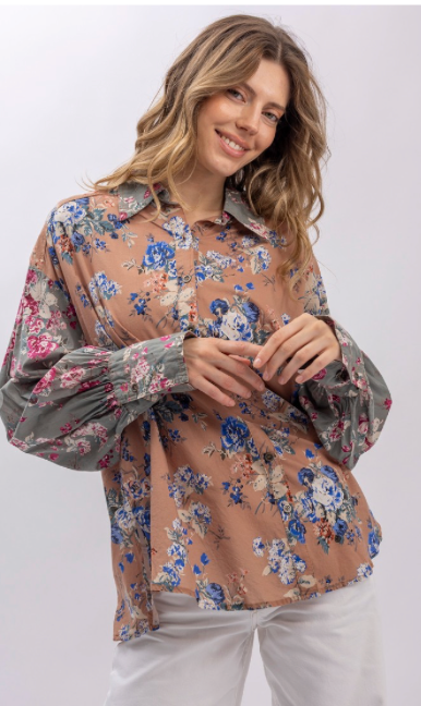 Blossom Breeze Floral Top