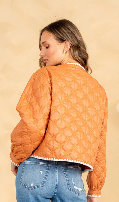 Sweet Spice Quilted Jacket