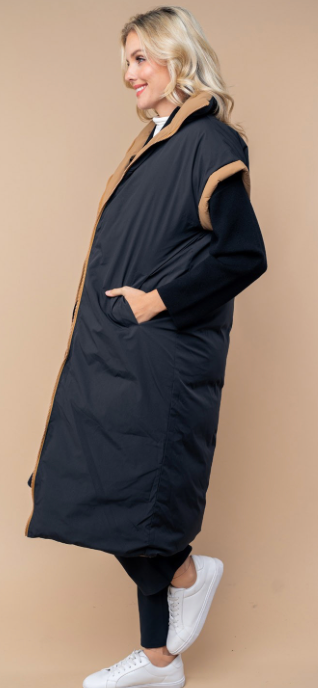 Bright Side Reversible Puffer Vest