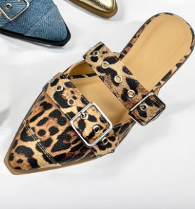 Usual Strap Flats - Leopard